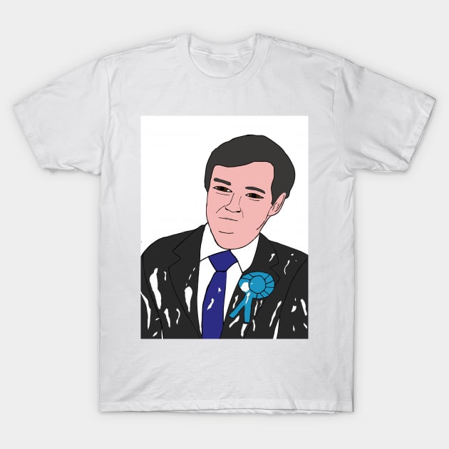 Nigel Farage Milkshake T-Shirt by SaifsArt